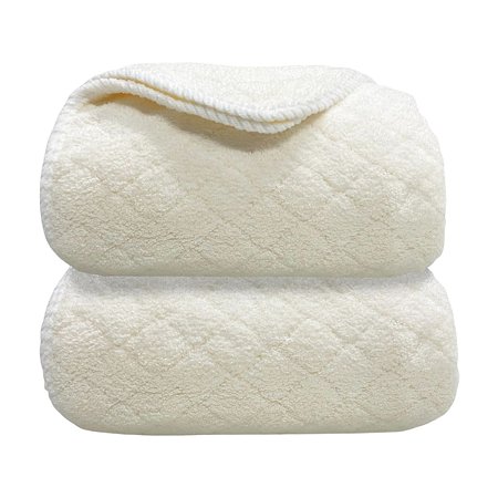 Toalha Banhão Laço Home Power Sec 150x80cm Square Marfim