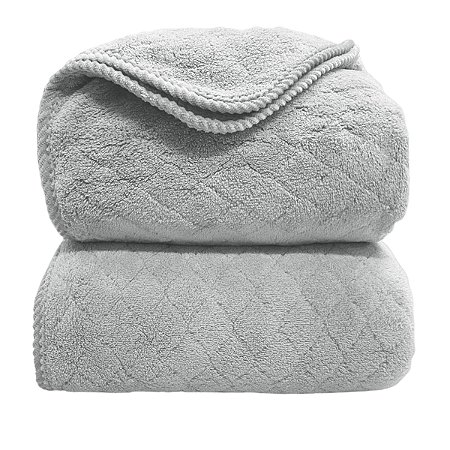 Toalha Banhão Laço Home Power Sec 150x80cm Square Cinza