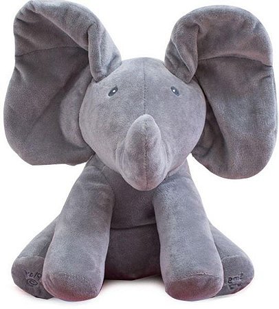 Elefante Animado Flappy Canta E Brinca Peek-a-boo