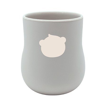 Copo Anatômico em Silicone 120ml Cinza - Marcus & Marcus