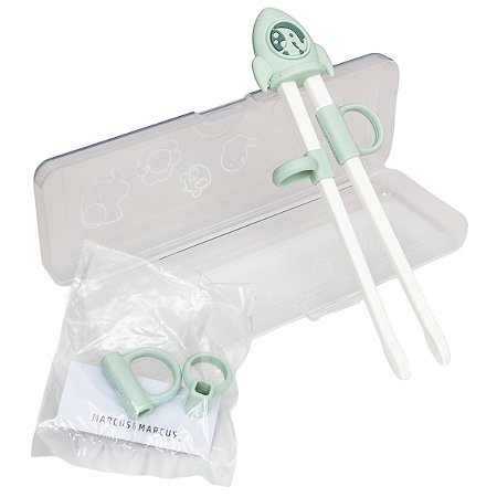 Hashi Infantil Para Treinamento Kids Com Case Verde Menta - Marcus & Marcus