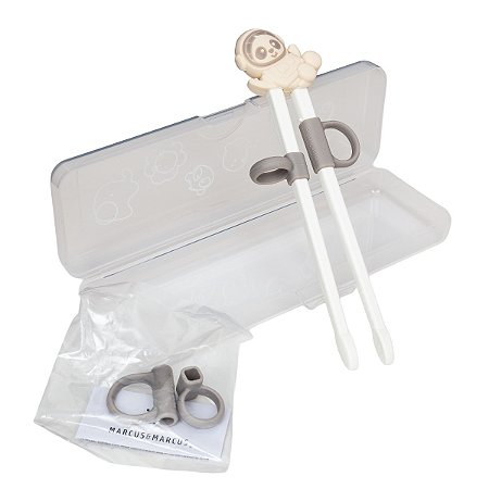 Hashi Infantil Para Treinamento Kids Com Case Cinza - Marcus & Marcus