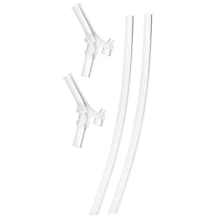 Kit De Reposição Bico E Canudo Para Garrafa Térmica Marcus & Marcus (2 Conjuntos) Transparente