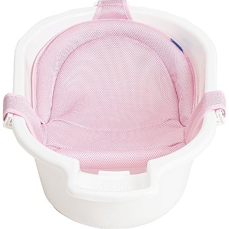 Rede para Banheira Bebê Support 0+ Rosa - Kiddo