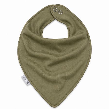 Babador Bandana Bamboo Laço Bebê - Verde