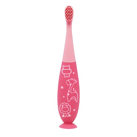 Massageador de Gengiva em Silicone Reutilizável Rosa - Marcus & Marcus