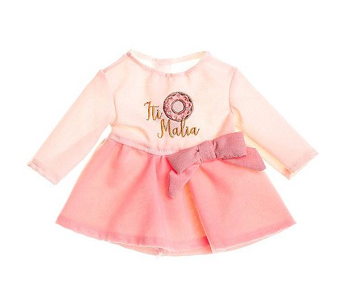 Roupa de Boneca Metoo - Vestido It Malia com Cabide