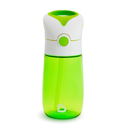 Copo com Canudo Flip & Go 355ml Verde - Munchkin