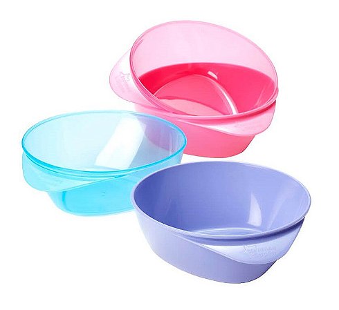 Kit Tigelas Bowls com 4 Unidades Easy Scoop Menina - Tommee Tippee