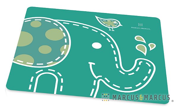 Jogo Americano em Silicone Elefante - Marcus & Marcus