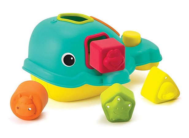 Brinquedo de Encaixe Interativo Baleia - Infantino