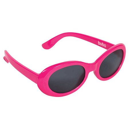 Óculos de Sol Baby com Armação Flexível e Proteção Solar Pink - Buba