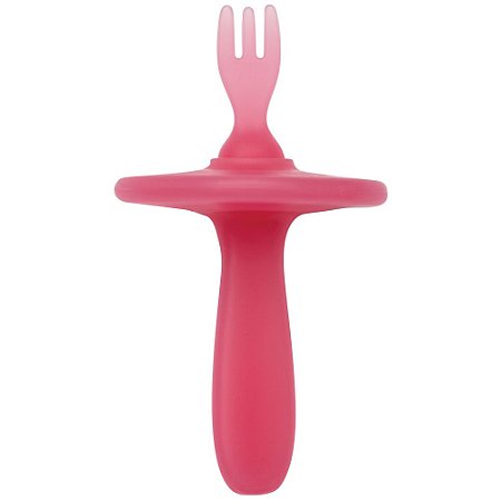 Garfinho Baby para Frutas e Legumes com Limitador Rosa - Buba