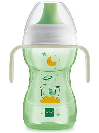 Copo de Treinamento Fun to Drink Night Neutro 270ml - MAM