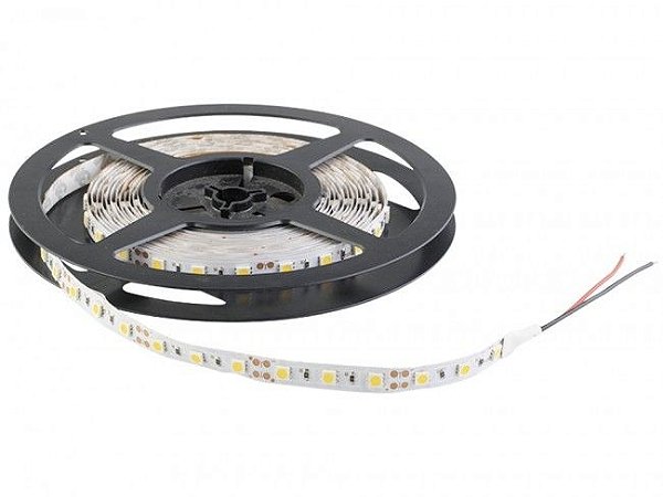 Fita LED 5050 IP20 (Interna) - 14,4W Rolo 5m (300Leds)