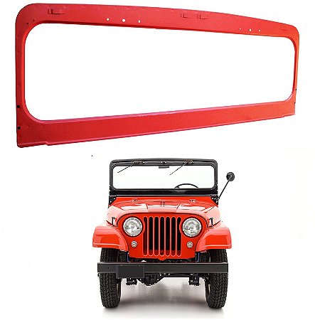 ARMAÇÃO DO QUADRO DO PARABRISA JEEP WILLYS FORD CJ5 CJ6