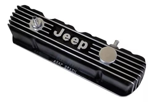 Tampa De Válvula Do Motor Opala 4cc Em Alumínio Para Jeep