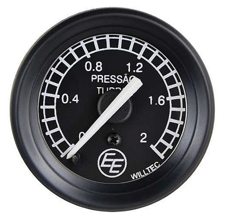 Manômetro Mecânico Pressão de Turbo 0-2kgf/cm² Engesa