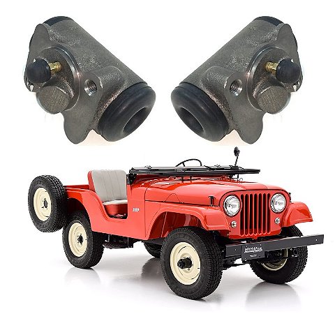 Cilindro De Freio Dianteiro Direito e Esquerdo Jeep / Rural Ford Willys