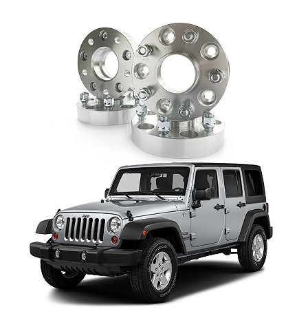 Espaçador Alargador de Rodas 32mm Avm Jeep Wrangler JK  JKU 2007/ 2018