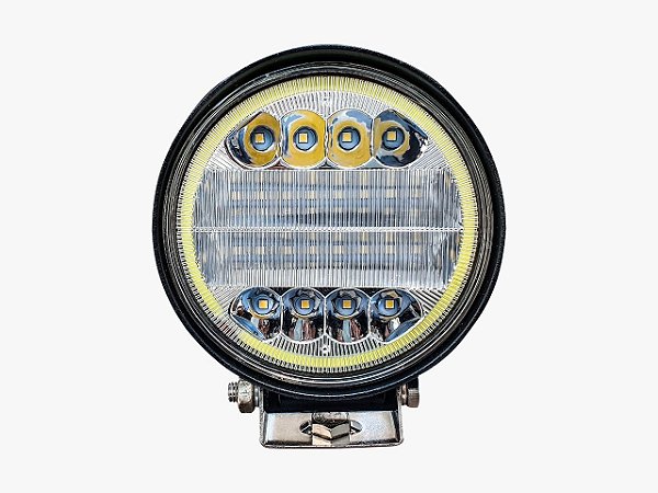 Farol Milha Led 72w Angel Eyes