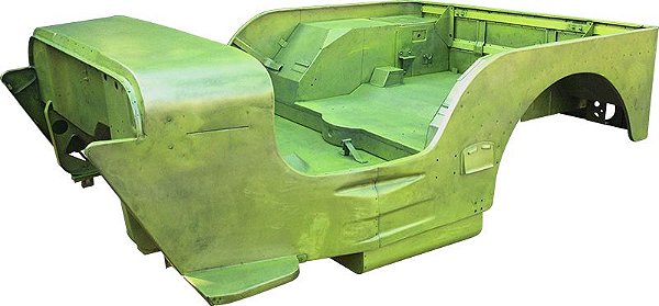 CARROCERIA CAIXOTE EM AÇO PARA JEEP MILITAR FORD GPW 42 AO 1946