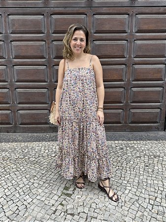 VESTIDO TRICOLINE SUN BLOOM