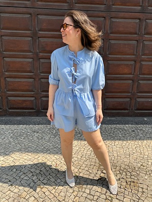 BATA TRICOLINE LAÇOS