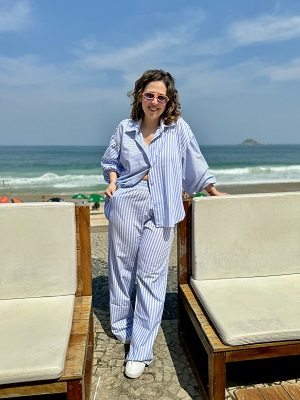 CALÇA BASIC STRIPES MIX