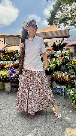 SAIA MIDI FRANZIDOS BLOOM