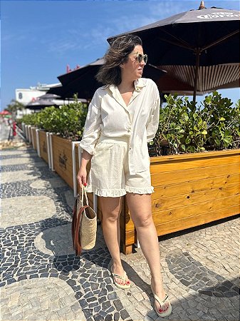 SHORT TRICOLINE BABADINHOS