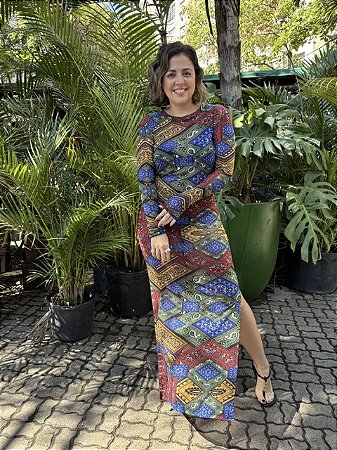 VESTIDO MIDI TULE NEW BANDANA