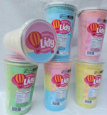 Algodão no pote 40g varias cores