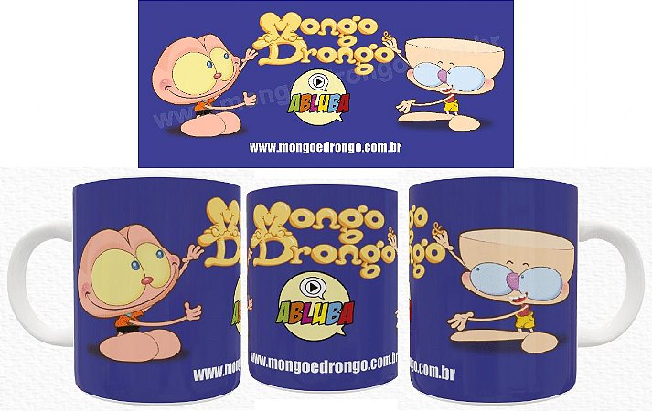 Mongo e Drongo - Caneca - Porcelana