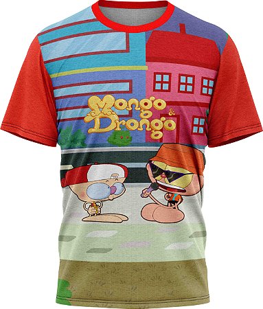 Mongo e Drongo Rappers - Camiseta - Malha Poliéster