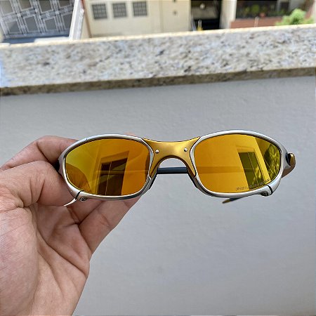 Óculos de Sol Oakley Juliet Lente 24k Dourada - Loja Vip Closet | Roupas e  acessórios masculino