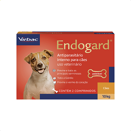 Antiparasitário Virbac Endogard para Cães de Até 10 kg