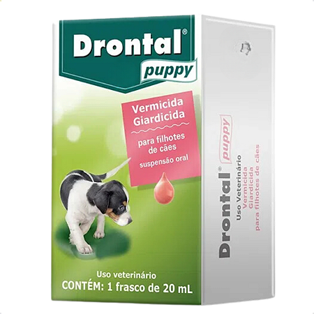 Vermífugo Drontal Puppy para Cães