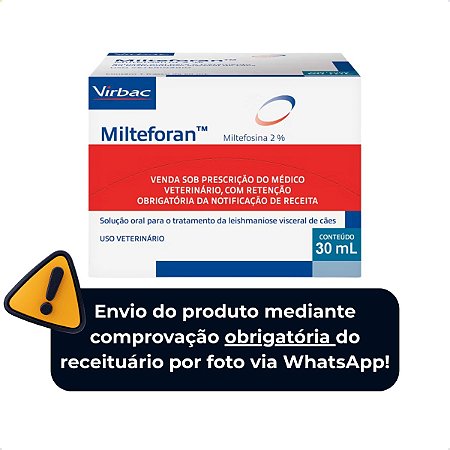 Milteforan 30ml Virbac