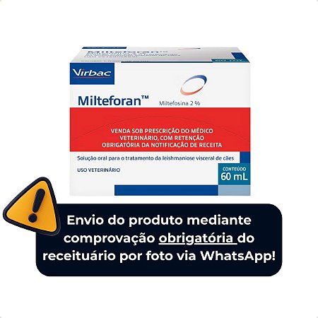 Milteforan 60ml Virbac