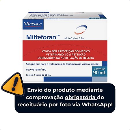 Milteforan 90ml Virbac