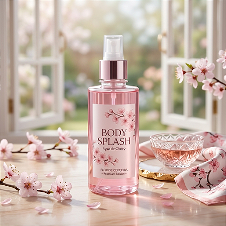 Body Splash Deo Colônia Flor de Cerejeira 250 ml