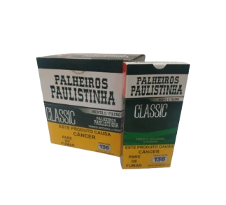 Paulistinha Classic Menta - Caixa c/ 10 Maços