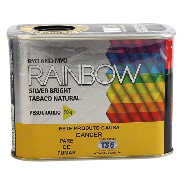 Rainbow Silver Bright Lata 50g - unidade
