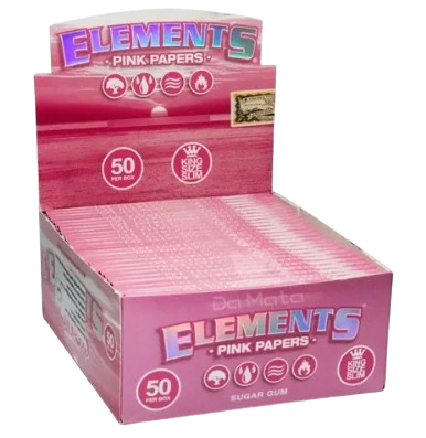 Caixa Seda Elements Pink - 50 unidades