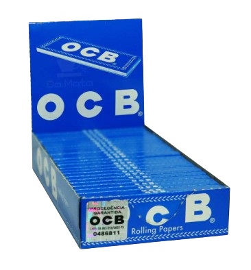 Caixa De Seda Ocb N8 Blue -25 Unidades