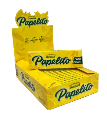 Caixa Seda Papelito Tradicional Mini Size 1 1/4 - 25 unidades