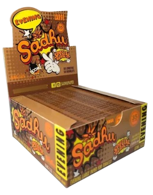 Caixa Seda Sadhu Evening Brown King Size - 50 unidades
