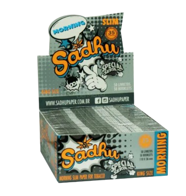 Caixa Seda Sadhu Morning Slim Size - 50 unidades