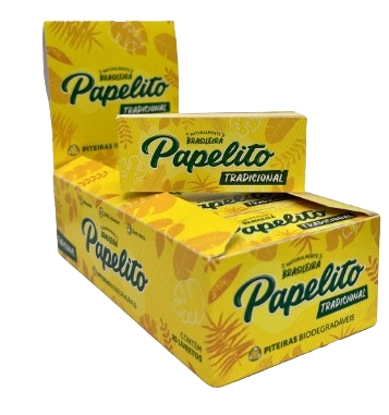 PITEIRA PAPELITO TRADICIONAL -  Caixa com 25 unidades